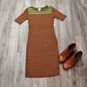 *NWT* LulaRoe Striped Julia Dress
